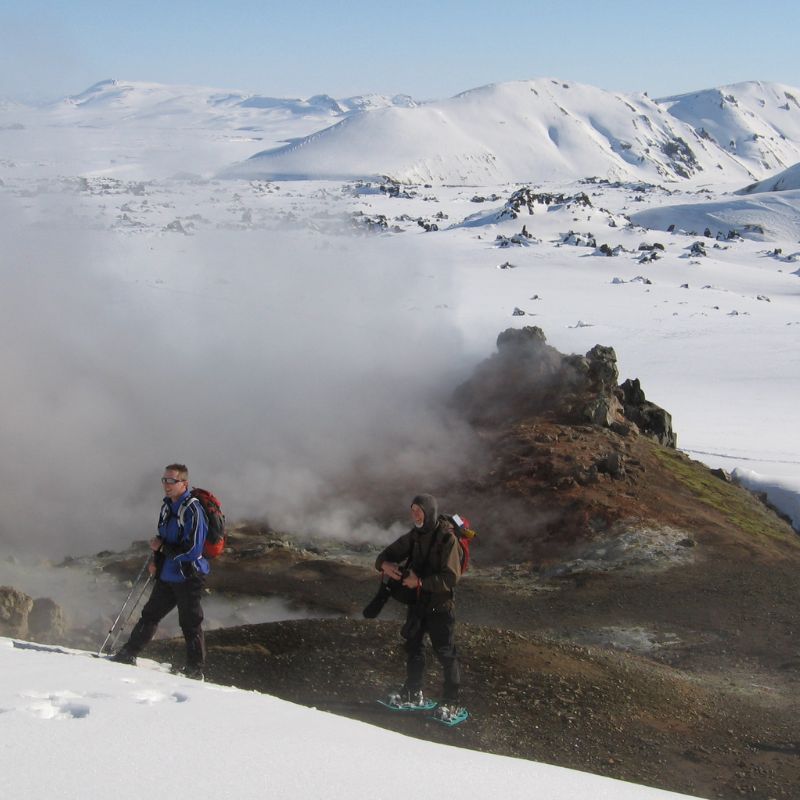 hiking in iceland