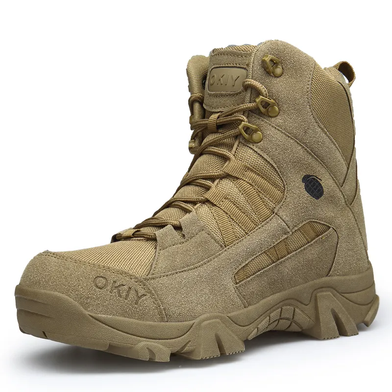 Military hiking boots