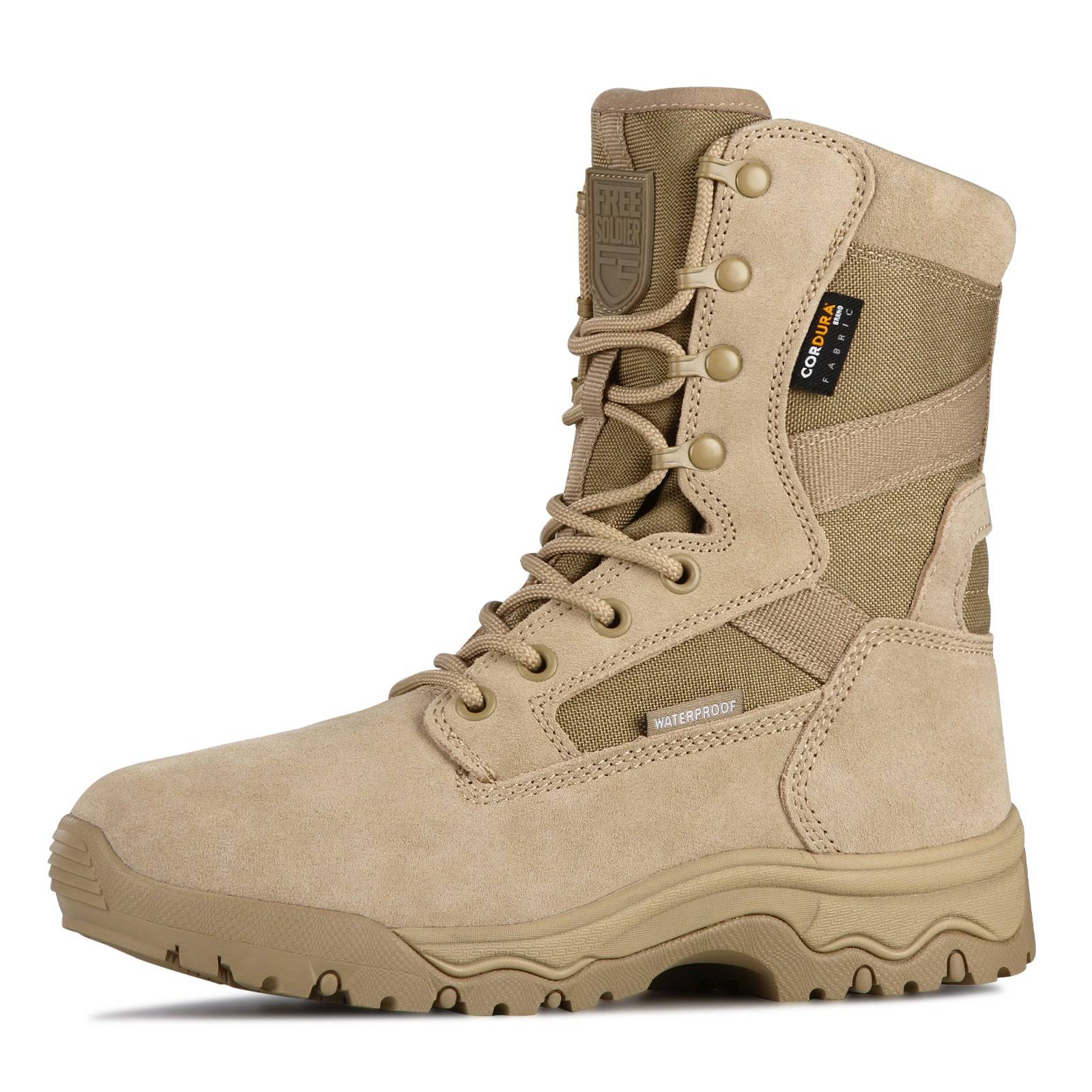 Military hiking boots