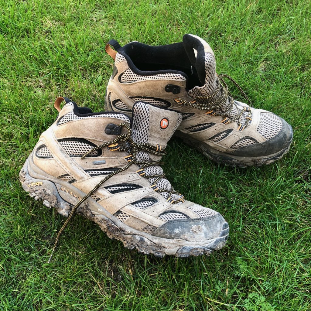 break in hiking boots