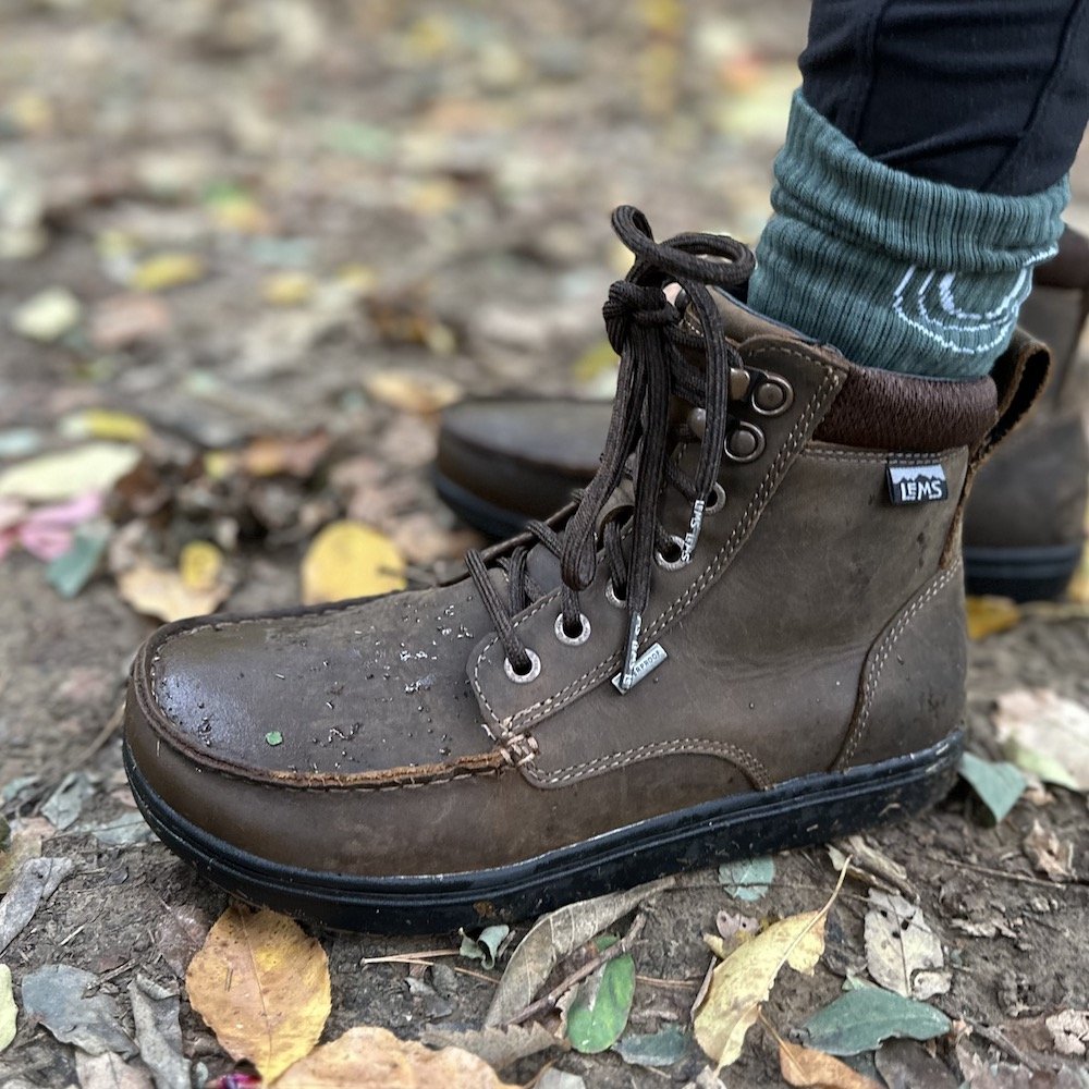 Wide toe box hiking boots