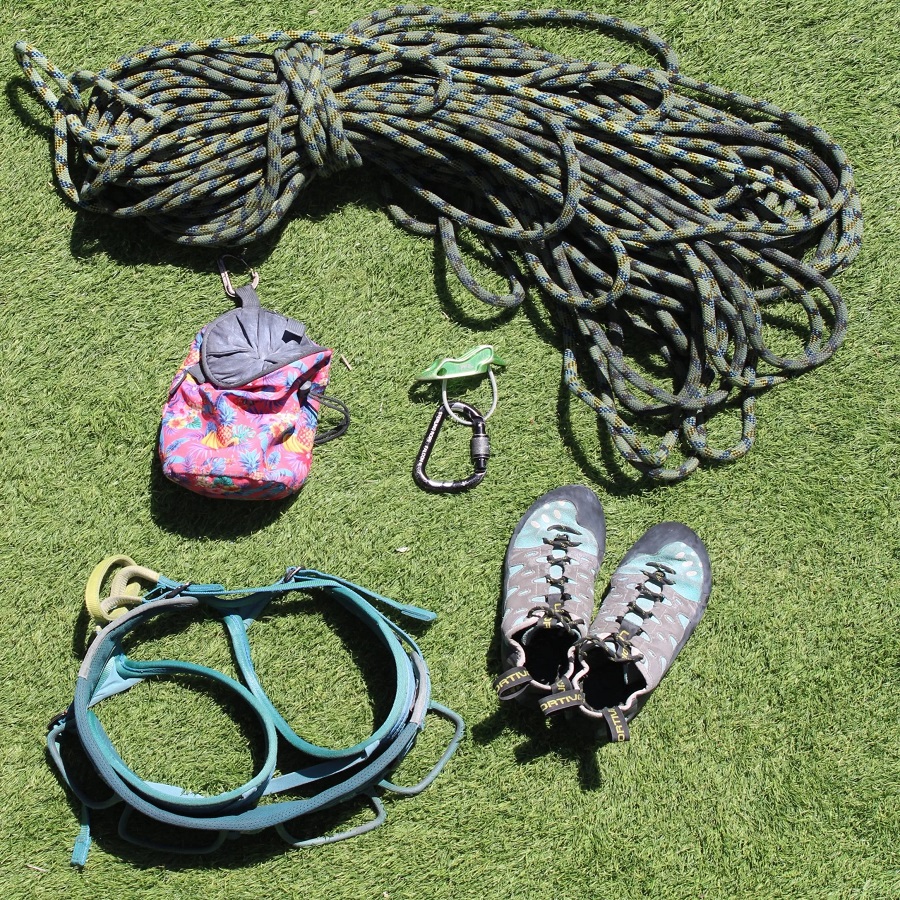 rock climbing equipment