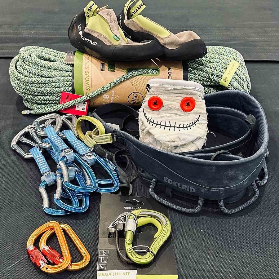 rock climbing gear