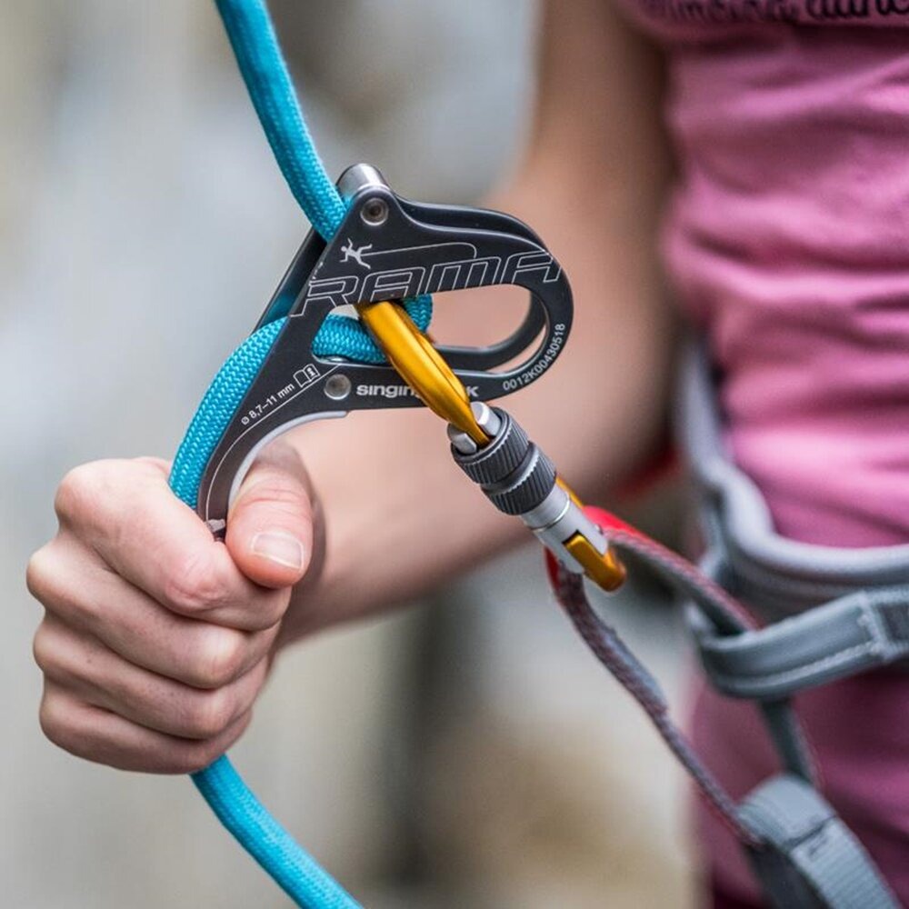 rock climbing belay