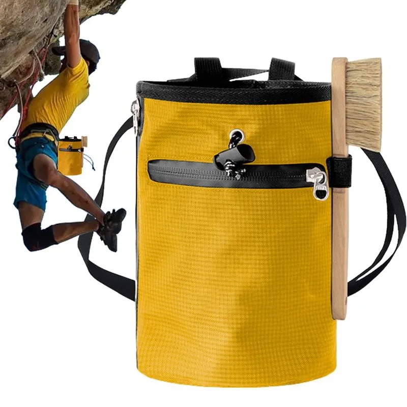 rock climbing chalk bag