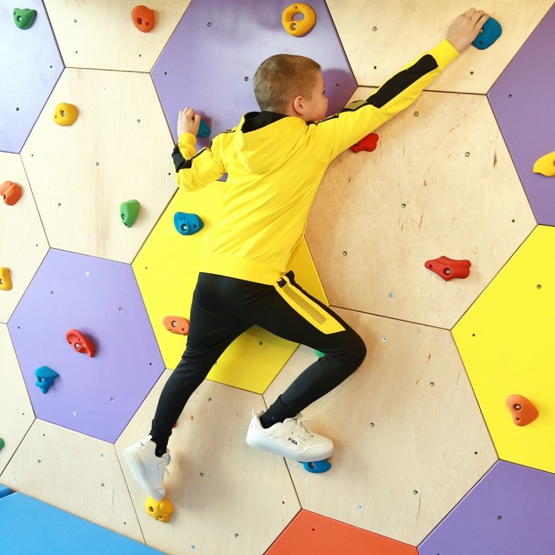 rock climbing wall for kids